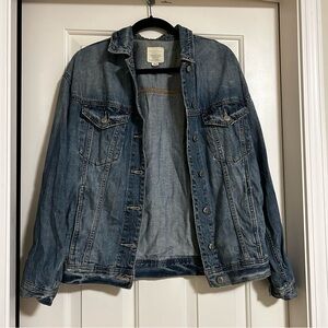 American Eagle Outfitters Light Blue Denim Jacket